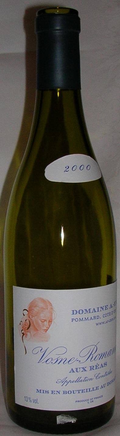 Vosne-Romanee Aux Reas