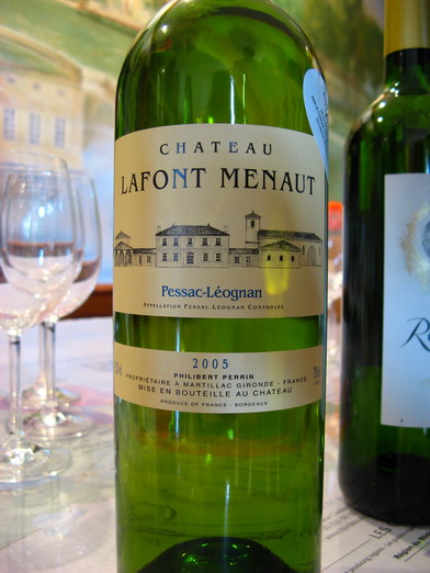 Chateau Lafont Menaut, Pessac Leognan Blanc