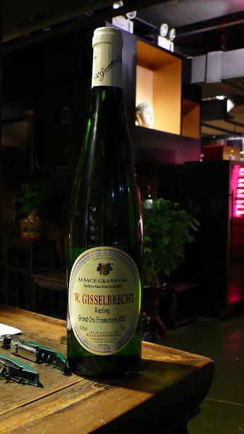Willy Gisselbrecht Riesling Grands crus Frankstein