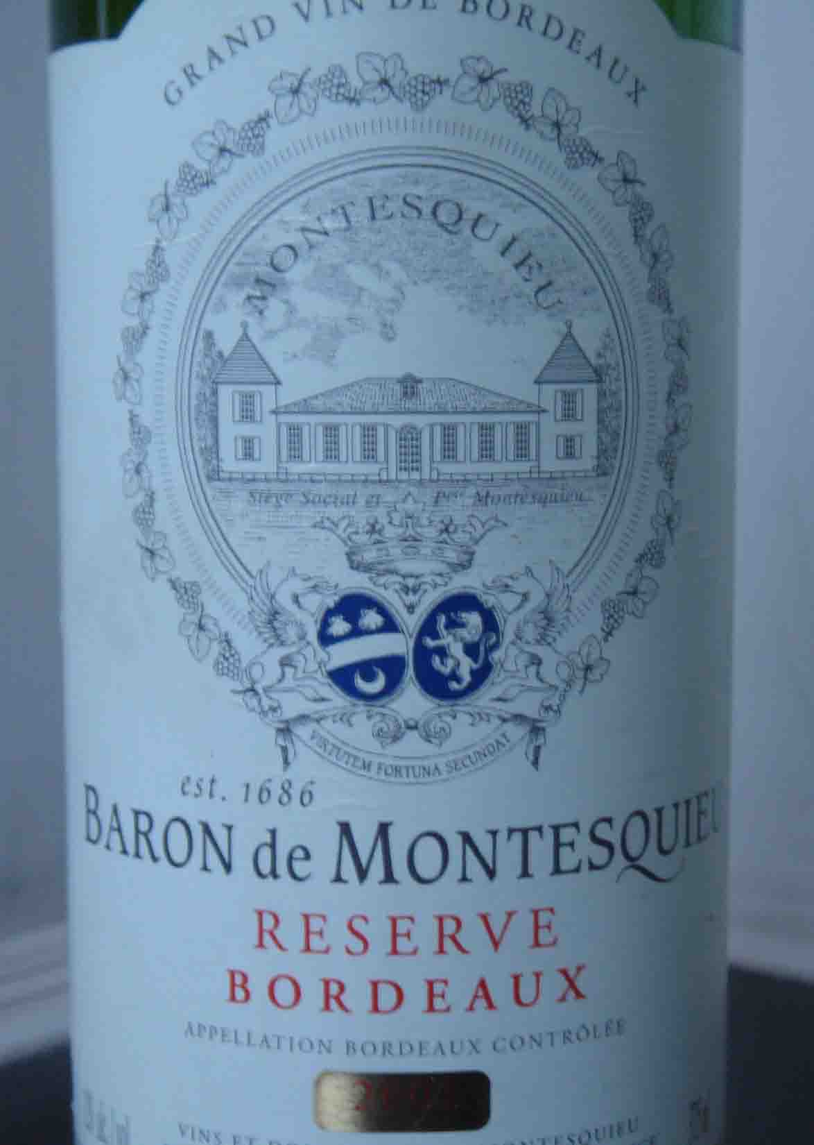 Baron  de  Montesquieu  reserve