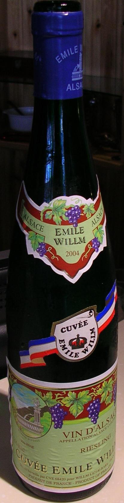 Cuvee Emile Willm Riesling