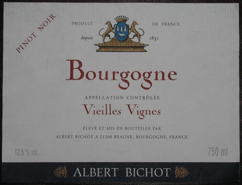 Albert Bichot Pinot Noir Vieilles Vignes