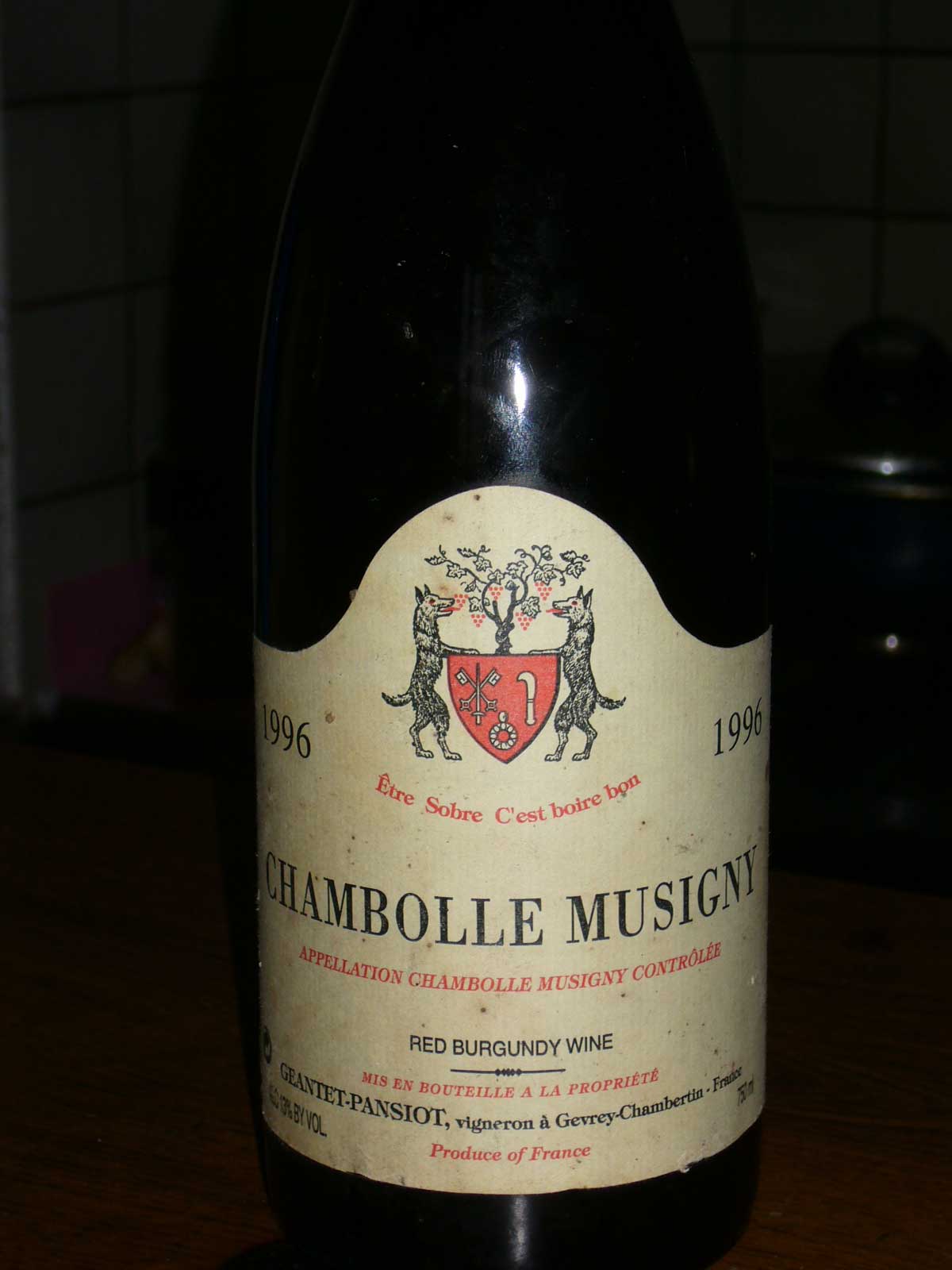 chambolle musigny