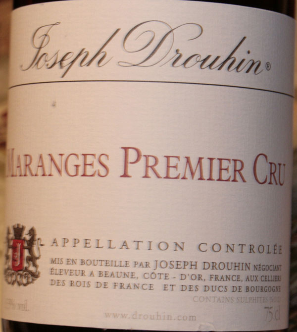 Joseph Drouhin Maranges Premier Cru
