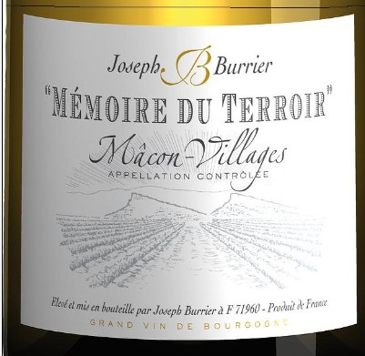 joseph burrier memoire du terroir macon-villages aoc
