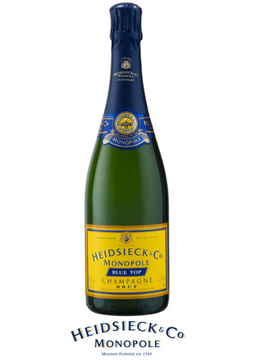 HEIDSIECK & CO MONOPOLE BLUE TOP CHAMPAGNE BURT