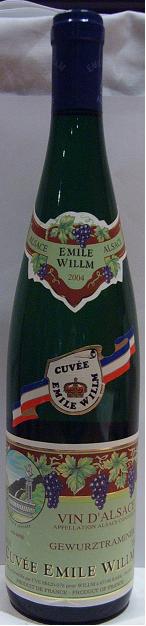 Gewurztraminer Cuvée Emile Willm AOC Alsace