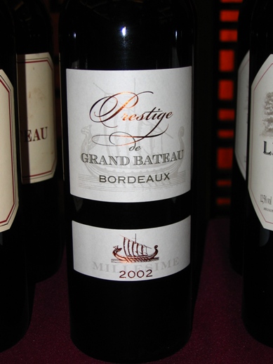 Prestige de Grand Bateau, Bordeaux