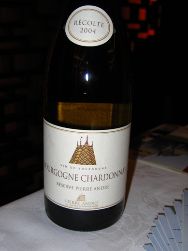 Pierre Andre, Bourgogne Chardonnay