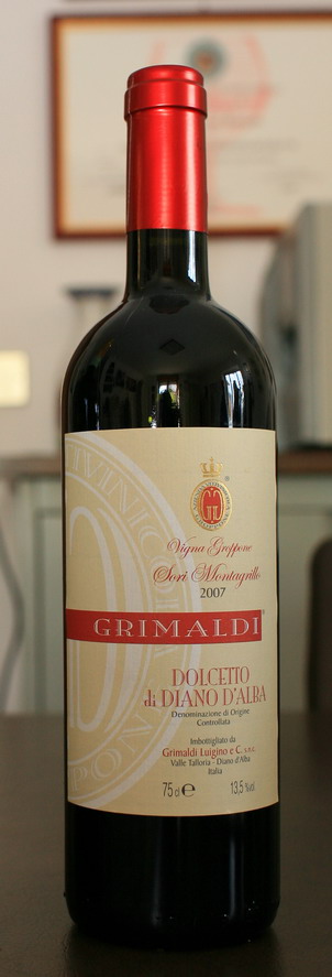 Grimaldi Luigino, Dolcetto di Diano d'Alba DOC 