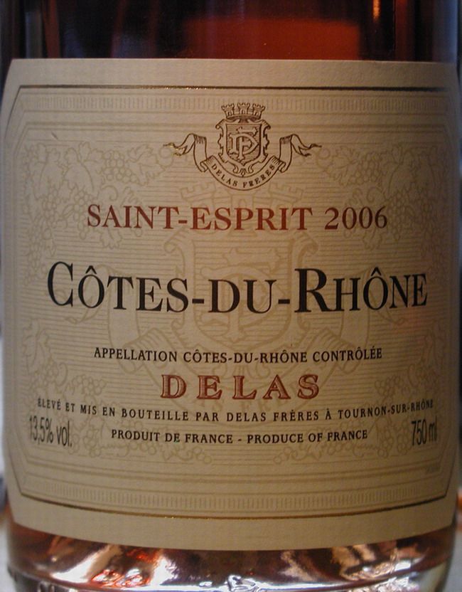 Saint Esprit rose - C&ocirc;tes du Rh&ocirc;ne