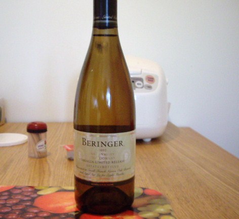 beringer chardonnay sbragia limited release