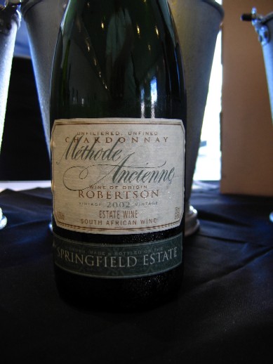 Springfield Estate Methode Ancienne Chardonnay, Robertson