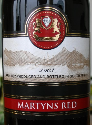 Martyns Red Cape Blend