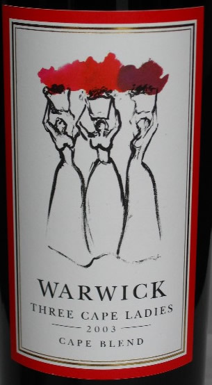 Warwick Three Cape Ladies, Cape Blend